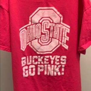 Buckeye’s pink shirt